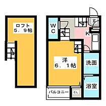 カームオーシャン  ｜ 愛知県名古屋市天白区野並４丁目（賃貸アパート1K・1階・21.43㎡） その2