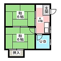 篠ノ風ハイツ  ｜ 愛知県名古屋市緑区相川３丁目（賃貸マンション2K・2階・30.79㎡） その2