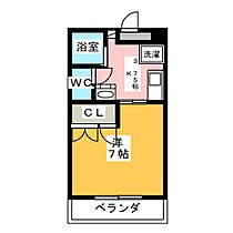 レジデンウタムラ  ｜ 愛知県名古屋市天白区野並２丁目（賃貸マンション1K・1階・21.76㎡） その2