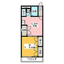 メゾン諸ノ木  ｜ 愛知県名古屋市緑区諸の木２丁目（賃貸マンション1LDK・2階・33.00㎡） その2