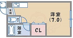 宝ビル  ｜ 兵庫県西宮市甲子園口３丁目（賃貸マンション1R・3階・23.40㎡） その2