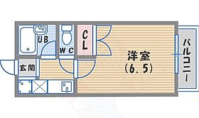 コンフォート甲子園  ｜ 兵庫県西宮市甲子園洲鳥町（賃貸マンション1K・2階・20.05㎡） その2