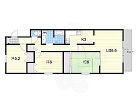 FIG TREE 2号館  ｜ 兵庫県西宮市薬師町（賃貸マンション3LDK・1階・77.00㎡） その2