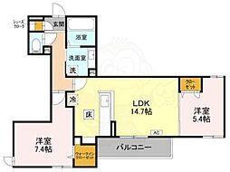 アンバーキューブC 1階/-