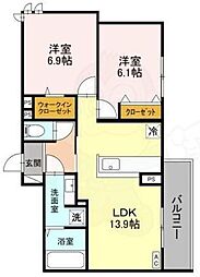 アンバーキューブC 2階