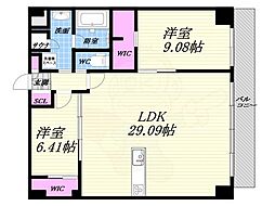 プレジオ西宮北口 2階