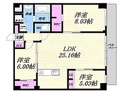 プレジオ西宮北口 6階