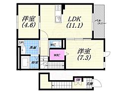 阪神本線 甲子園駅 徒歩12分 2階/-