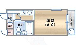 NEOダイキョー北昭和2 ワンルームの間取図画像