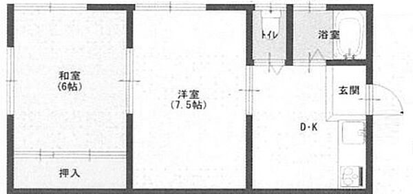 兵庫県神戸市垂水区旭が丘１丁目(賃貸アパート2DK・1階・32.00㎡)の写真 その2