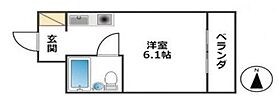 サンシャイン山手  ｜ 兵庫県神戸市中央区中山手通２丁目15-13（賃貸マンション1R・2階・18.00㎡） その2