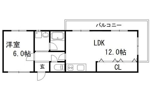 兵庫県神戸市北区南五葉１丁目(賃貸マンション1LDK・1階・39.96㎡)の写真 その2