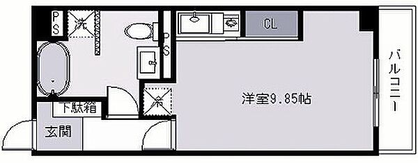 兵庫県西宮市高木西町(賃貸マンション1K・3階・30.50㎡)の写真 その1