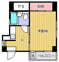 鳥利マンション  ｜ 東京都品川区戸越1丁目（賃貸マンション1K・4階・24.69㎡） その2