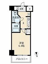 東京都品川区荏原6丁目（賃貸マンション1K・6階・22.71㎡） その2