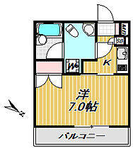 東京都品川区荏原6丁目1-4（賃貸マンション1K・2階・20.54㎡） その2