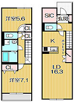 コルテシア洗足B棟 106 ｜ 東京都目黒区洗足1丁目4-11（賃貸アパート2LDK・1階・74.52㎡） その2