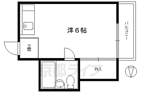 コーポラス禅 208 ｜ 京都府京都市左京区一乗寺樋ノ口町（賃貸アパート1K・2階・14.80㎡） その2