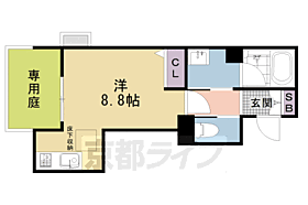 プラムベース 102 ｜ 京都府京都市中京区壬生淵田町（賃貸マンション1R・1階・27.00㎡） その2