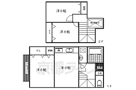 鹿ケ谷桜谷町貸家 - ｜ 京都府京都市左京区鹿ケ谷桜谷町（賃貸一戸建3LDK・--・58.38㎡） その2