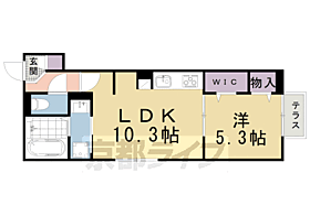 グランディールＡ＆ＮＩＩ 101 ｜ 京都府京都市左京区下鴨下川原町（賃貸アパート1LDK・1階・40.31㎡） その2