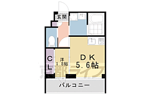 京都府京都市上京区新桝屋町（賃貸マンション1DK・1階・23.92㎡） その2