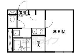 京都府京都市上京区木屋之町（賃貸アパート1K・2階・19.87㎡） その2