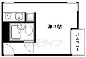 テラッセ糺の森 3-C ｜ 京都府京都市左京区下鴨松原町（賃貸マンション1K・3階・20.00㎡） その2