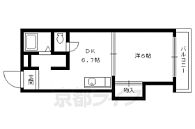 パパス永楽 306 ｜ 京都府京都市左京区田中関田町（賃貸マンション1DK・3階・29.00㎡） その2