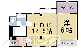 ハイツじょうもんII 2F ｜ 京都府京都市北区大宮南林町（賃貸アパート1LDK・2階・47.48㎡） その2