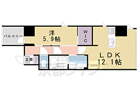 京都府京都市上京区東立売町（賃貸マンション1LDK・3階・45.40㎡） その2