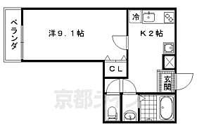 フラッティ御薗橋西 103 ｜ 京都府京都市北区大宮西小野堀町（賃貸マンション1K・1階・29.23㎡） その2