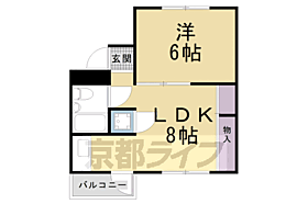 京都府京都市左京区高野清水町（賃貸マンション1LDK・2階・28.00㎡） その2