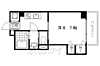 交庸マンション4階5.4万円