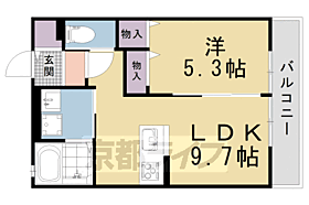 Ｂｏａ　Ｖｉｓｔａ 202 ｜ 京都府京都市北区紫竹西北町（賃貸アパート1LDK・2階・37.80㎡） その2