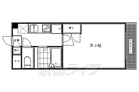 みやぎビル 405 ｜ 京都府京都市左京区一乗寺宮ノ東町（賃貸マンション1K・4階・23.00㎡） その2