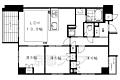 イーグルコート御所南柳馬場二条3階28.0万円
