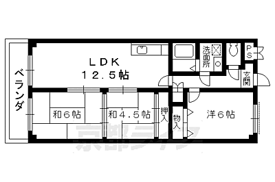 間取り：間取