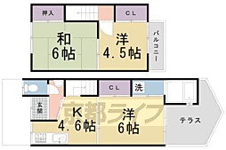 山端大塚町貸家