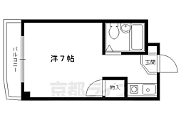 コーポＴ・Ｓ 1階1Kの間取り