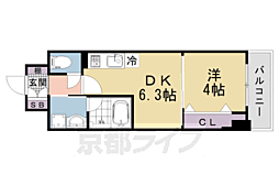 間取図画像 1DK