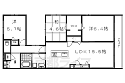 セレーナ室町 2階3LDKの間取り