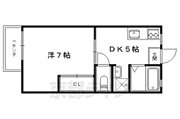 ラフィネ北白川　Ａ／Ｂ棟 1階