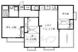 グリーンヒル北白川West 2階