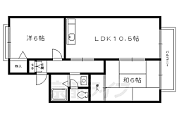 セジュールロゼット 2階/-