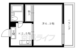 シャン北白川 2階