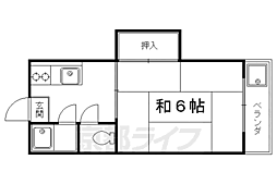 若竹ハイツ 2階/-