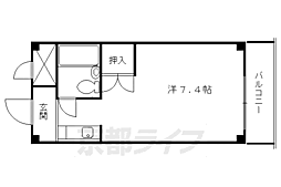 ハイツ葵 1Kの間取図画像