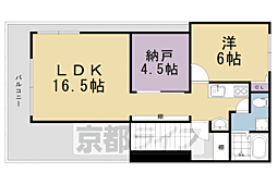 D'accordBldg. 1SLDKの間取図画像