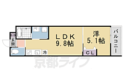 🉐敷金礼金0円！🉐京都地下鉄東西線 椥辻駅 徒歩9分